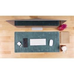 Deri Masa Matı 80*37cm G21 Yeşil