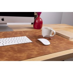 Deri Masa Matı 91*48cm TN11 Taba