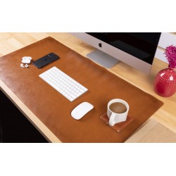 Deri Masa Matı 91*48cm RST2 Taba