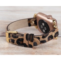 Apple Watch Uyumlu Deri Kordon 38-40-41mm GT LEO1N