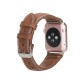 Apple Watch Uyumlu Deri Kordon 42-44-45mm NM1-AS2 Taba Apple Watch Uyumlu Deri Kordon 42-44-45mm NM1-AS2 Taba