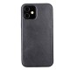 Apple iPhone 12 Uyumlu Deri Arka Kapak ROCK RST1 Siyah Apple iPhone 12 Uyumlu Deri Arka Kapak ROCK RST1 Siyah
