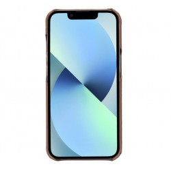 Apple iPhone 13 Pro Uyumlu Deri Arka Kapak UJ RST2EF Taba Apple iPhone 13 Pro Uyumlu Deri Arka Kapak UJ RST2EF Taba