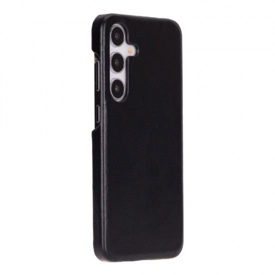 Samsung Galaxy S25 Uyumlu, Hakiki Deri, El Yapımı Arka Kapak, Kömür Siyah Samsung Galaxy S25 Uyumlu, Hakiki Deri, El Yapımı Arka Kapak, Kömür Siyah