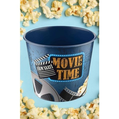 Popcorn Movie Time Mısır Kovası Dekoratif
